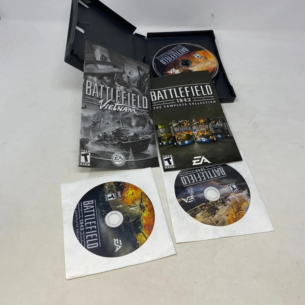 Battlefield 1942 The Complete Collection (PC, 8-Disc EA‎ Release, 2004–2007)
